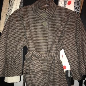 Belted cape by Banana Republic